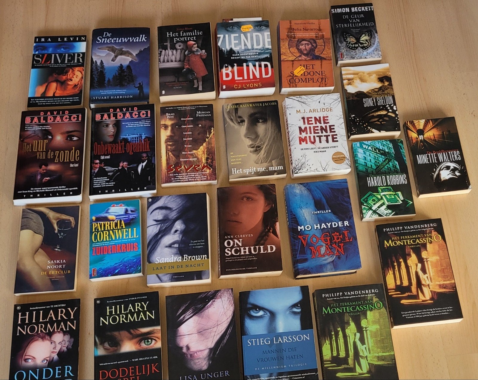 Meer dan 25 spannende boeken te koop, Ophalen, Gelezen