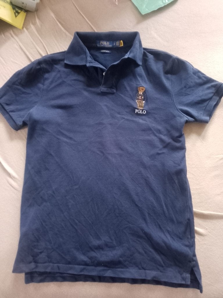 2x Mooie Premium Ralph Lauren Polo Bear Maat S/M en L/XL, Ophalen, Blauw, Ralph Lauren, Overige maten