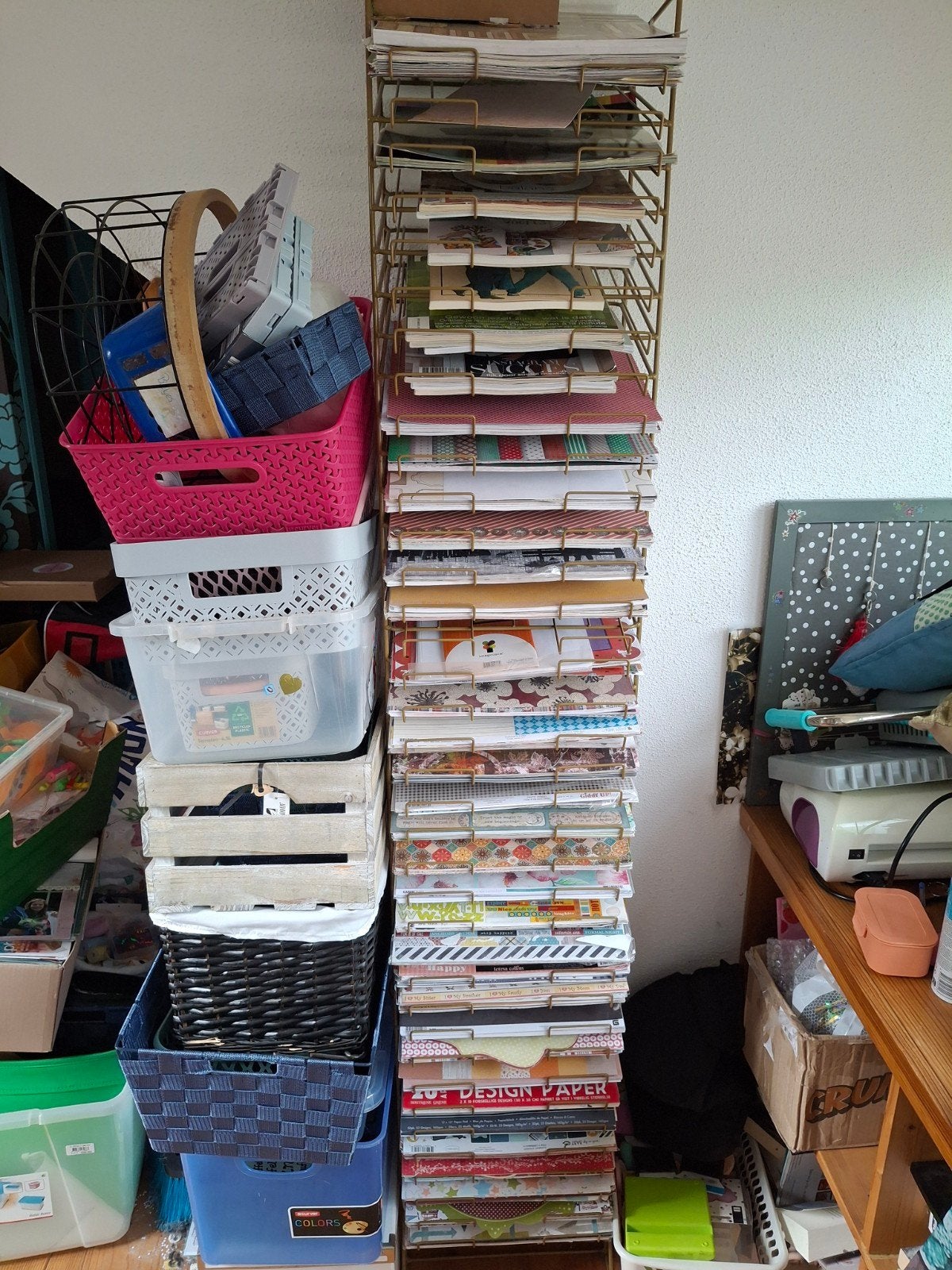 Papier houder inclusief. Papier, Hobby en Vrije tijd, Scrapbooking, Ophalen of Verzenden, Papier of Karton