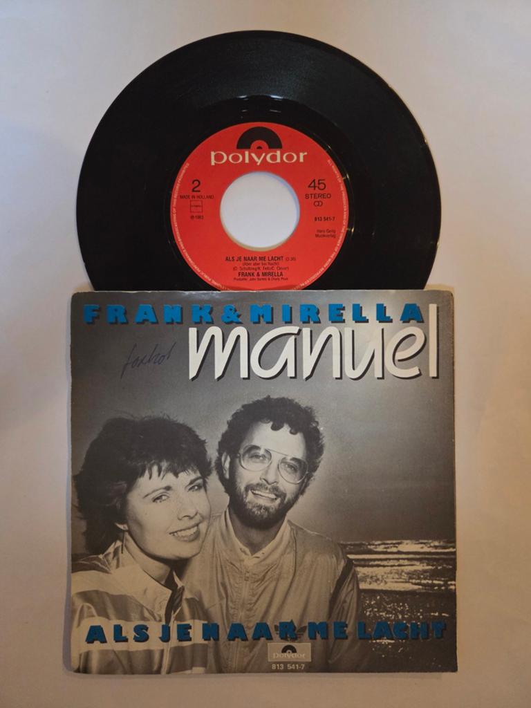 Frank & Mirella - Manuel, Gebruikt, 7 inch, Single, Ophalen of Verzenden