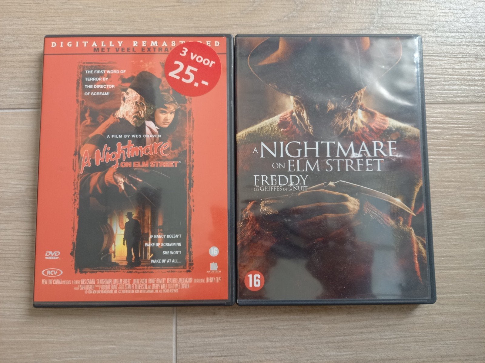 A Nightmare on Elm Street films, Cd's en Dvd's, Vanaf 16 jaar, Ophalen of Verzenden, Zo goed als nieuw, Slasher
