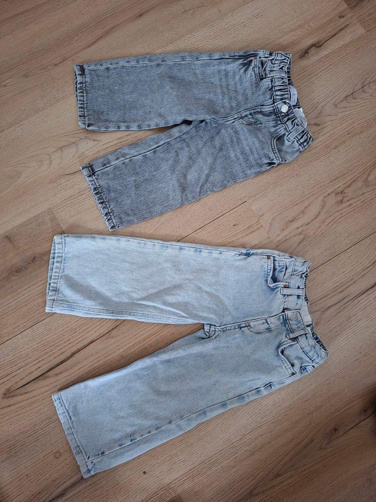 2 kinder spijkerbroeken Maat 92 +98, Ophalen of Verzenden, Gebruikt, Maat 92