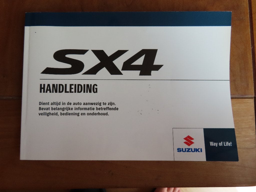 instructieboek Suzuki SX4 2006-2013, Ophalen of Verzenden