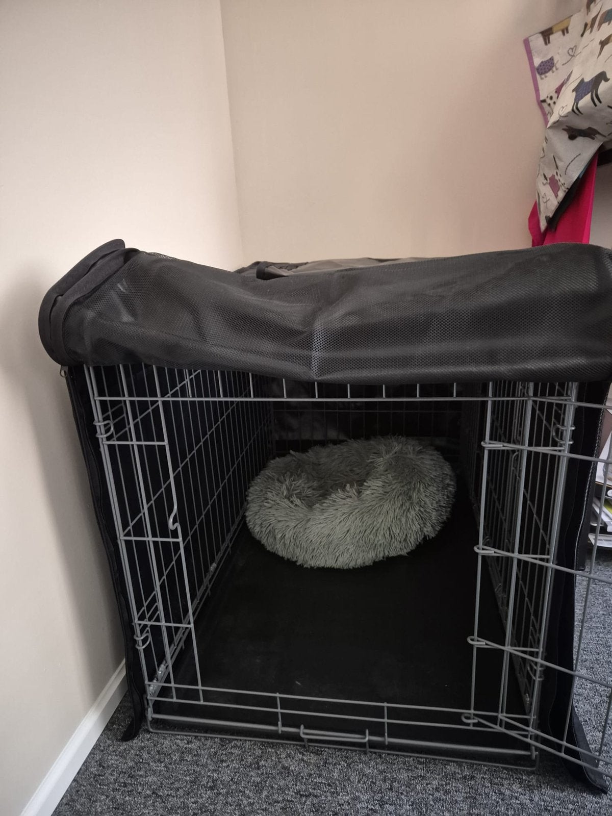 Hondenbench met Hoes, Dieren en Toebehoren, Ophalen, Nieuw