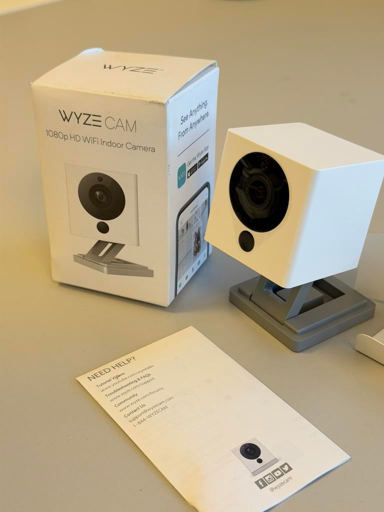 Wyze Cam v2 1080p WiFi Beveiligingscamera Binnen camera HD, Binnencamera, Nieuw, Ophalen of Verzenden, H