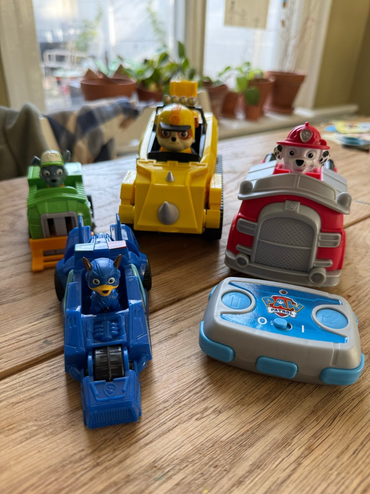 Set Paw Patrol Voertuigen, Ophalen, Gebruikt
