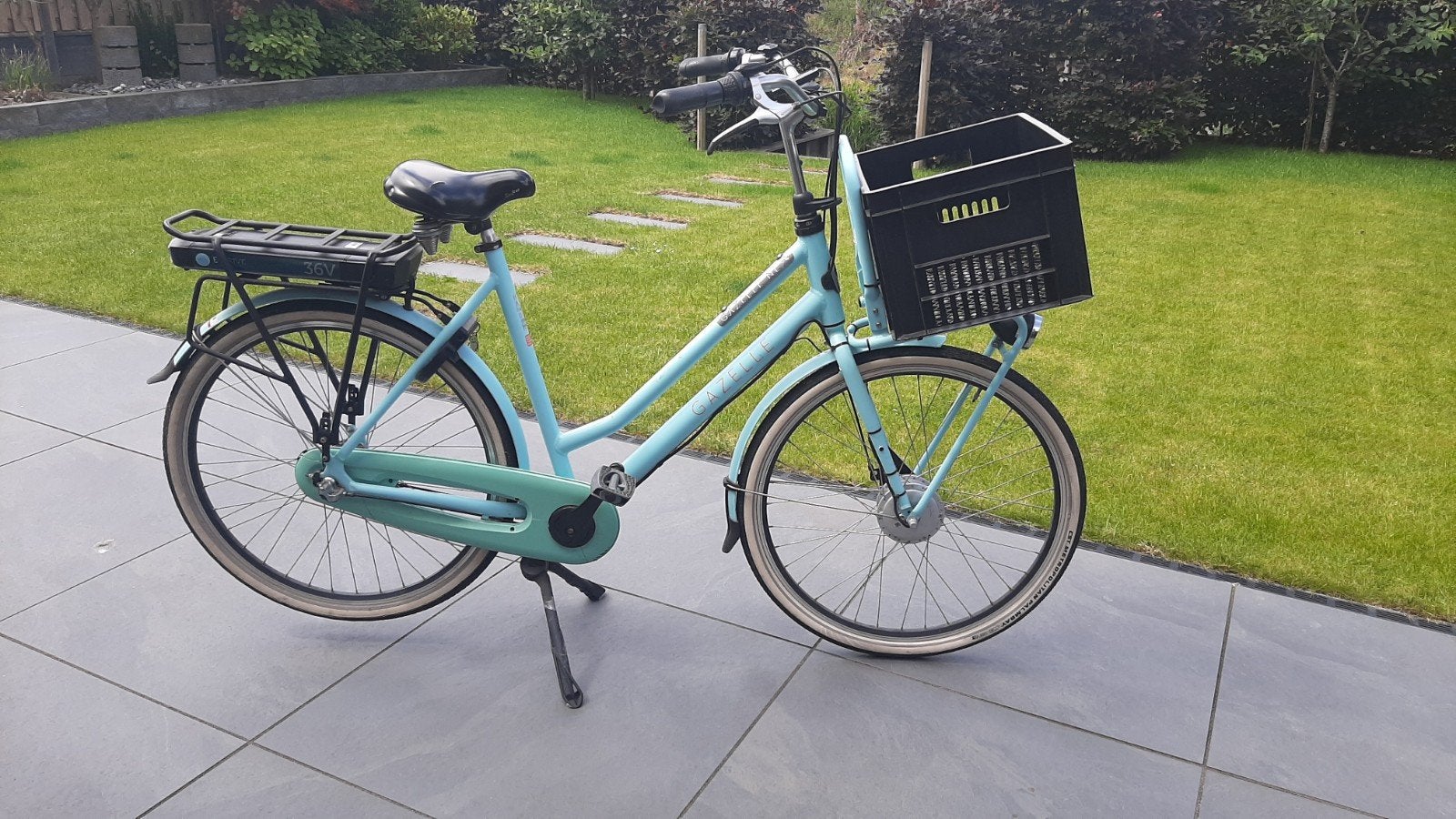 Gazelle Heavy Duty, Ophalen, Gebruikt, 50 km per accu of meer, 55 tot 59 cm