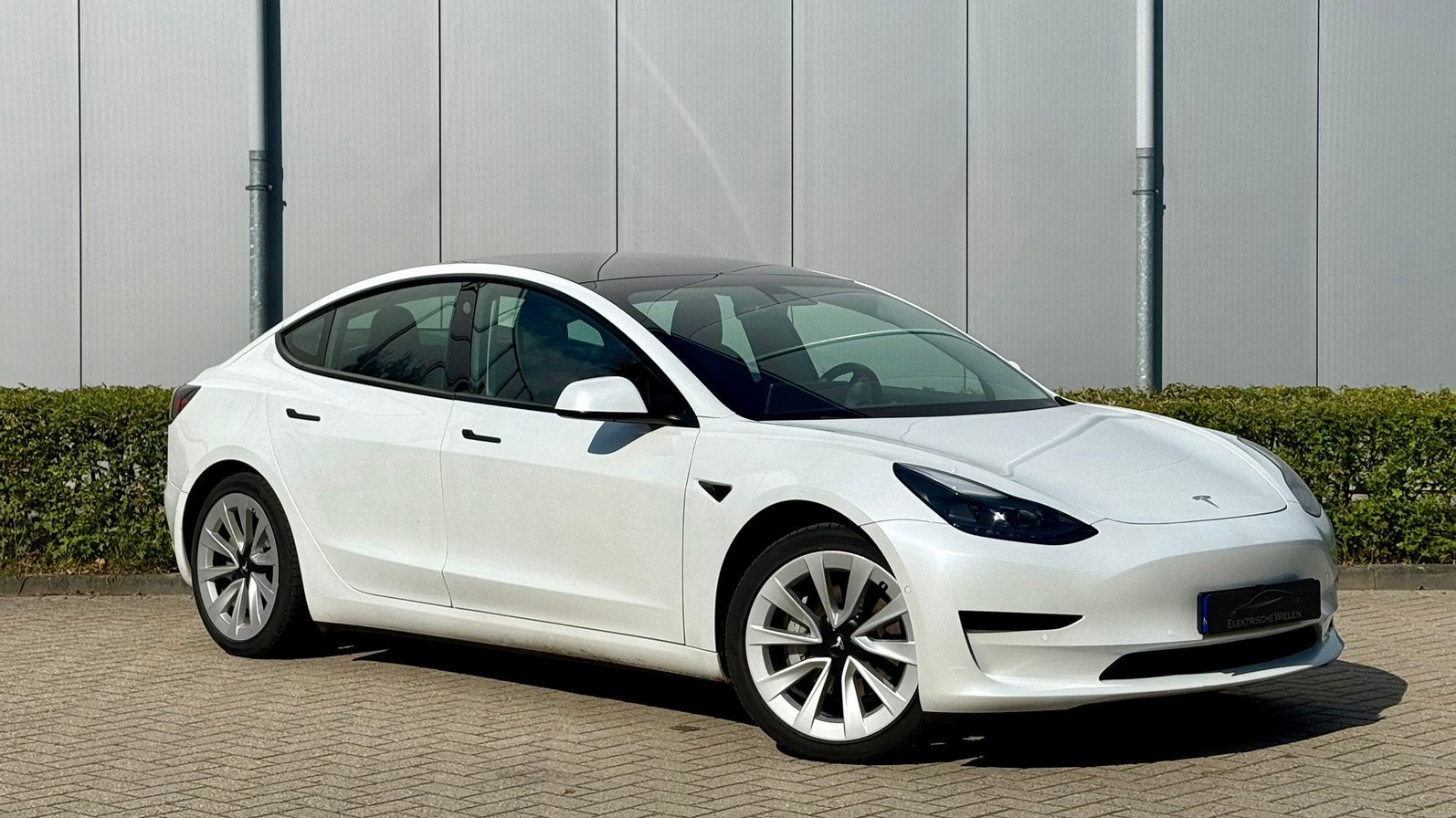 Tesla Model 3 / 2021 LFP! WARMTEPOMP FACELIFT 1e EIG, Auto's, Tesla, Bedrijf, Te koop, Model 3, 360° camera, ABS, Achteruitrijcamera
