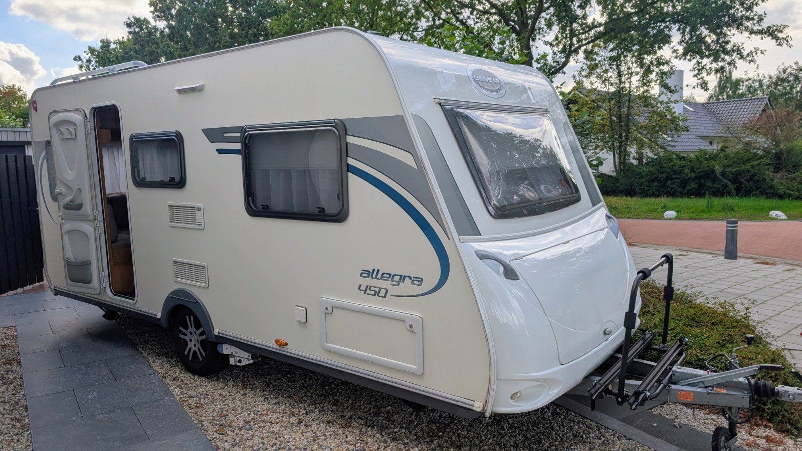 CARAVELAIR ALLEGRA 2013 ENKELE BEDDEN, MOVER, OPBLA.VOORTENT, Bedrijf, 6 tot 7 meter, Caravelair, Tot en met 4