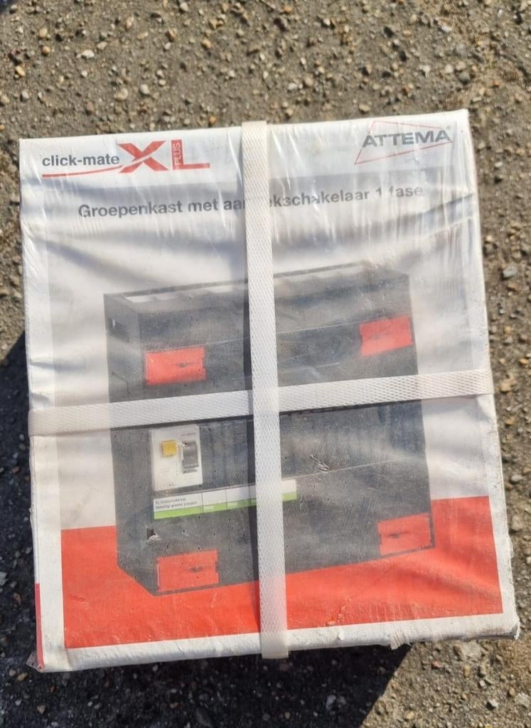 Attema Groepenkast Click-Mate XL 1 Fase, Doe-het-zelf en Verbouw, Elektra en Kabels, Ophalen of Verzenden, Nieuw, Overige typen