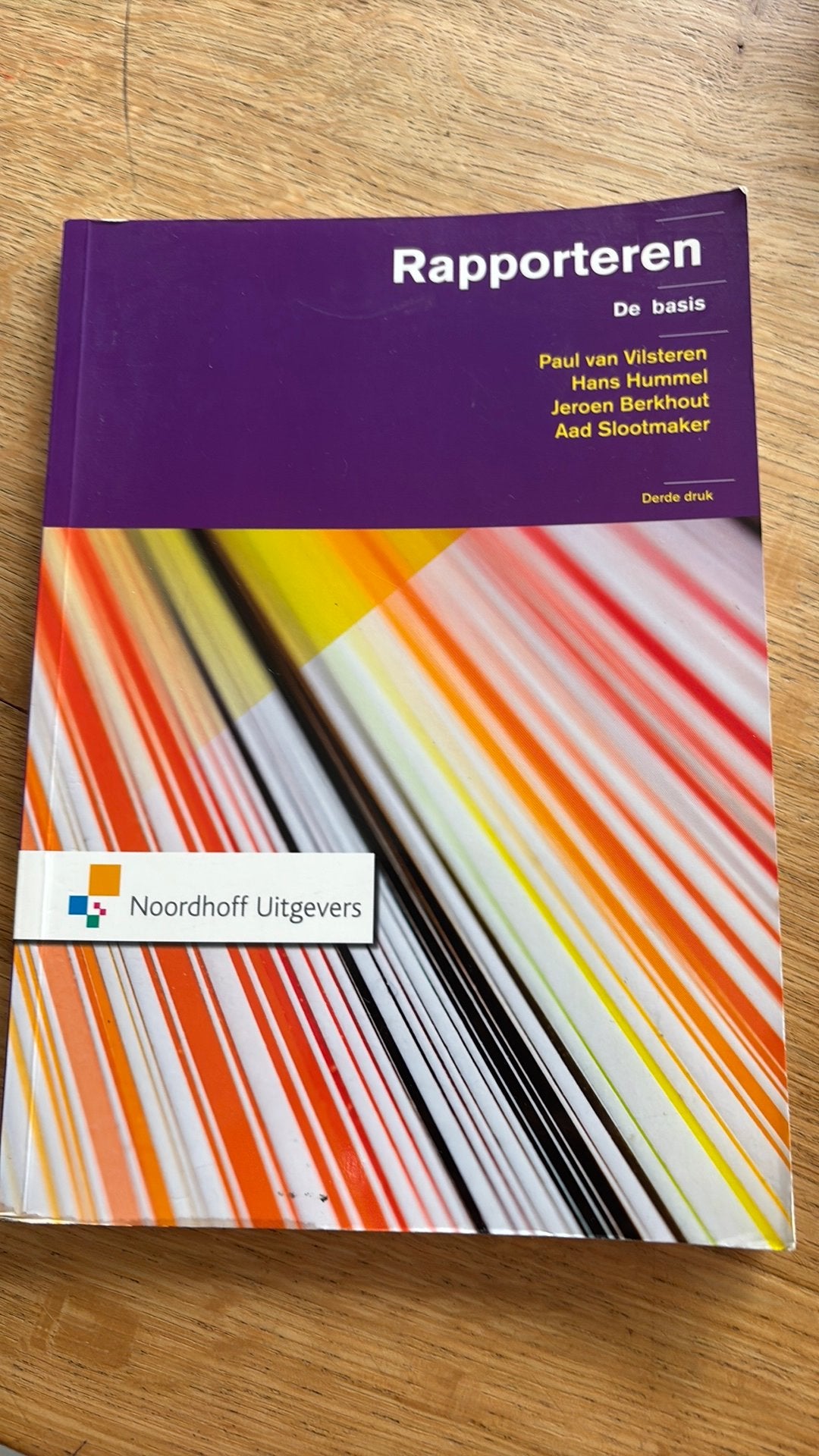 Paul van Vlisteren - Rapporteren de Basis, Boeken, Paul van Vlisteren; Jeroen Berkhout; Hans Hummel; Aad Slootmaker, Zo goed als nieuw