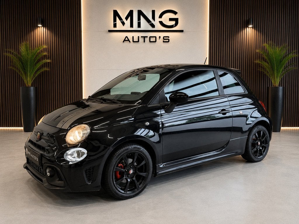 Fiat 500 1.4-16V Abarth|595 Look|Led|Android|TOP STAAT!|, Auto's, Voorwielaandrijving, Euro 5, 101 pk, Gebruikt
