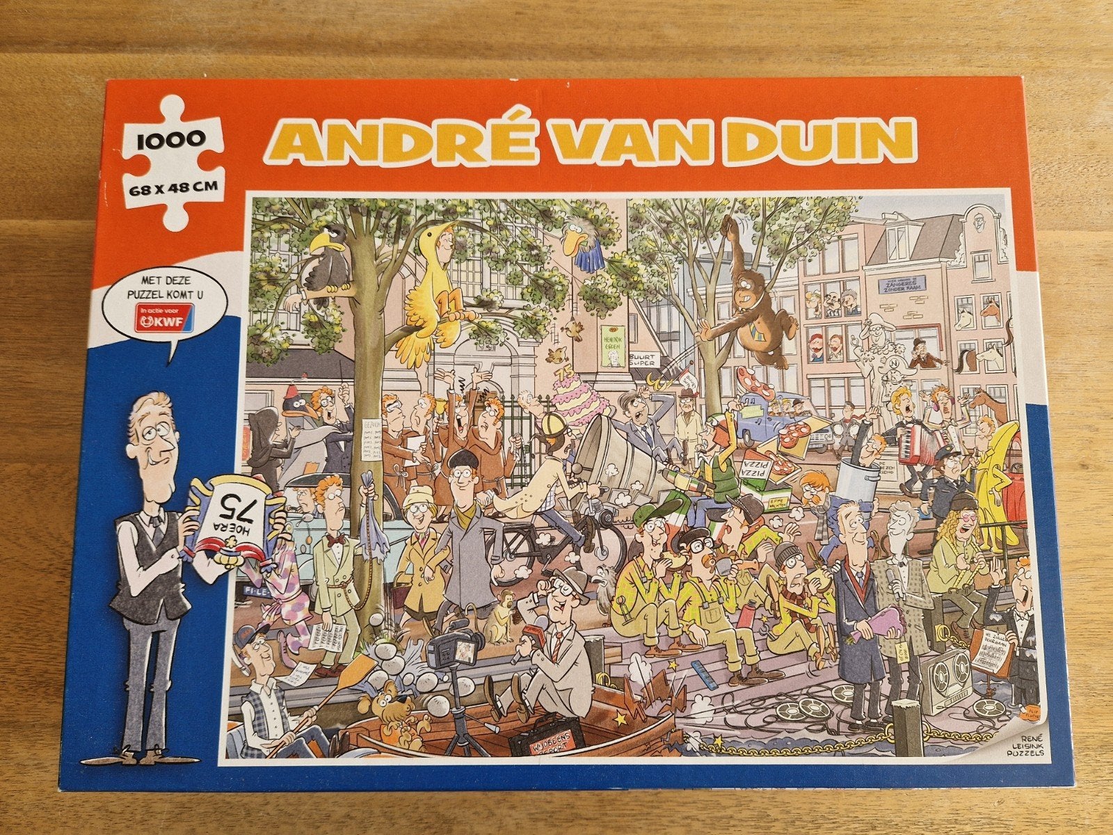 André van Duin Puzzel 1000 stukjes - Zo goed als nieuw, Ophalen of Verzenden, 500 t/m 1500 stukjes, Zo goed als nieuw, Legpuzzel