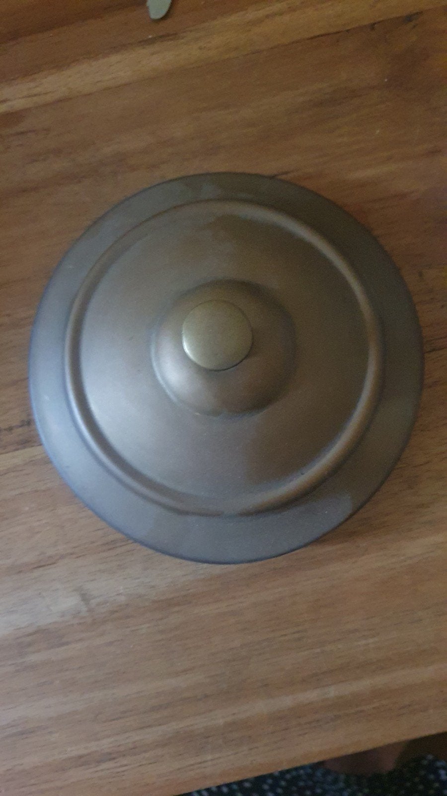 Grote Friese Tabakspot Altena Makkum met Messing deksel 30cm, Ophalen