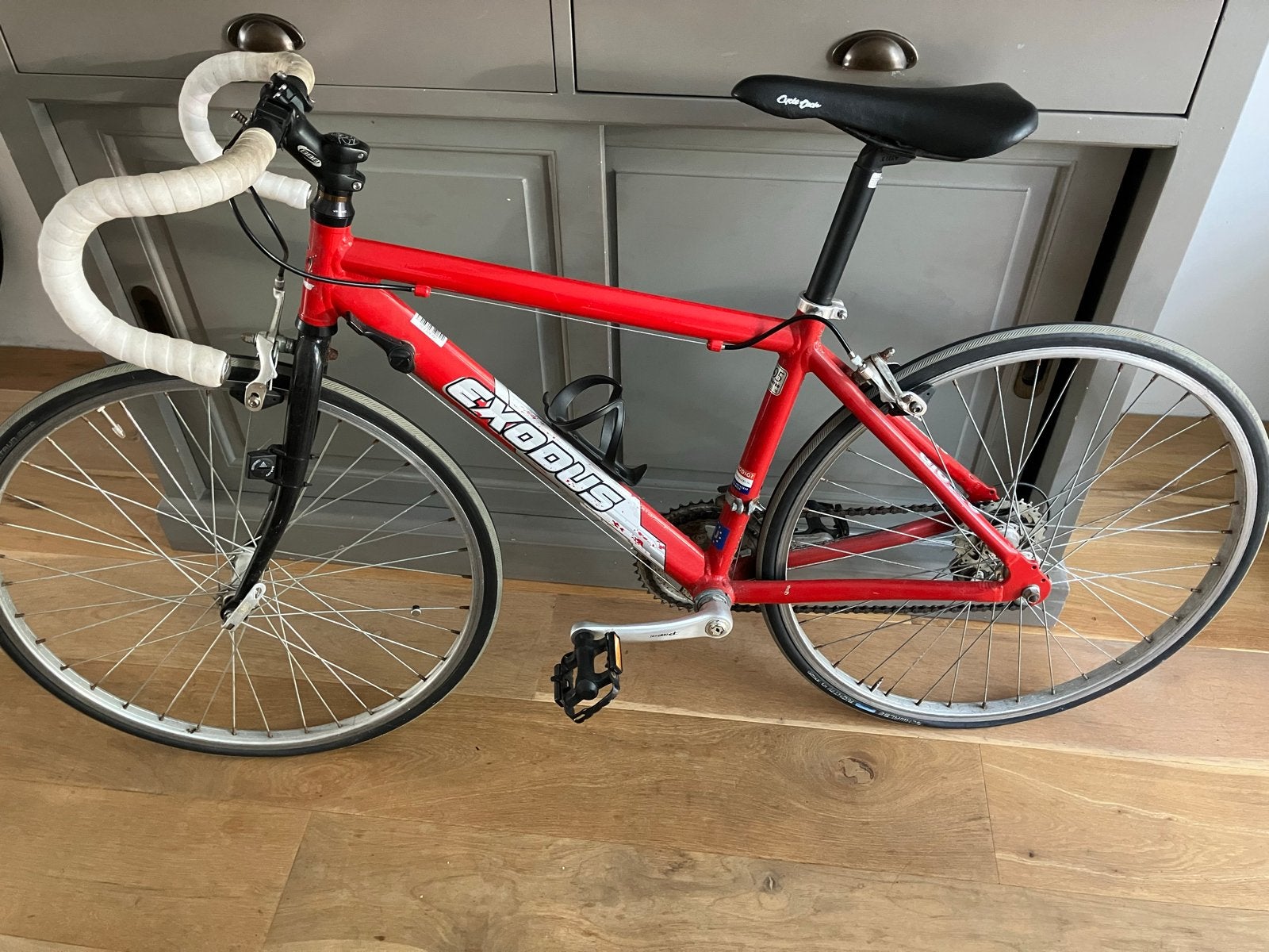 Kinder racefiets - Exodus 7005 Aluminium, Fietsen en Brommers, Fietsen | Racefietsen, Gebruikt, 26 inch, 10 tot 15 versnellingen