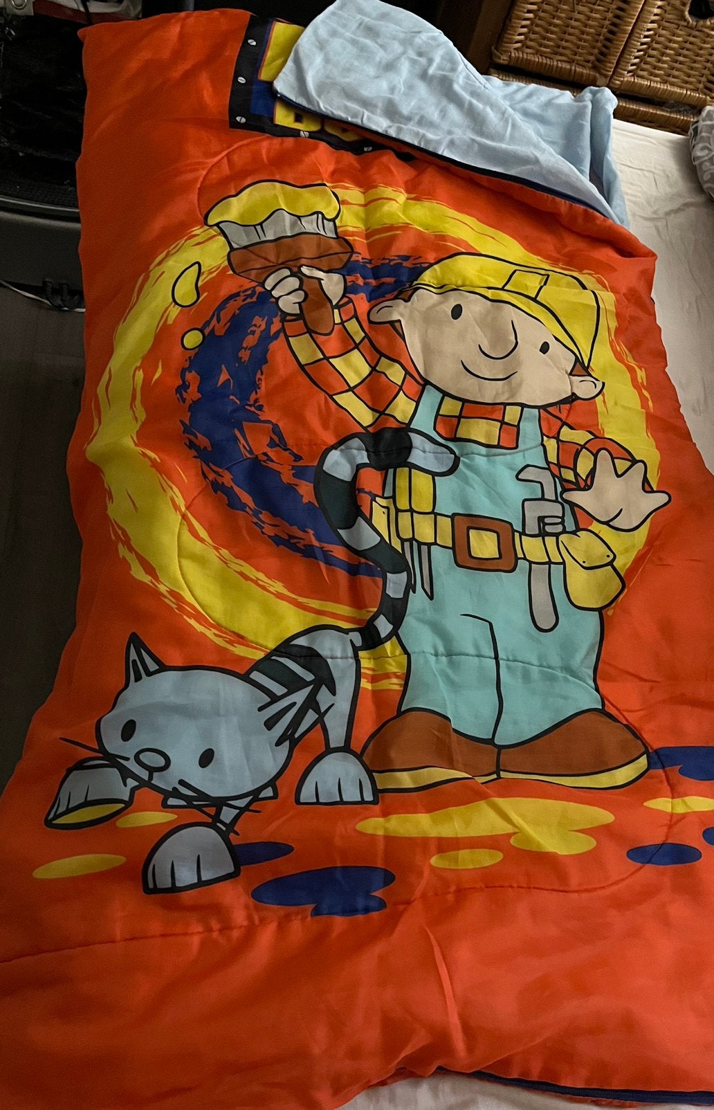 Kinderslaapzak, Bob de Bouwer, Ophalen, Gebruikt, 190 cm of minder, Eenpersoons