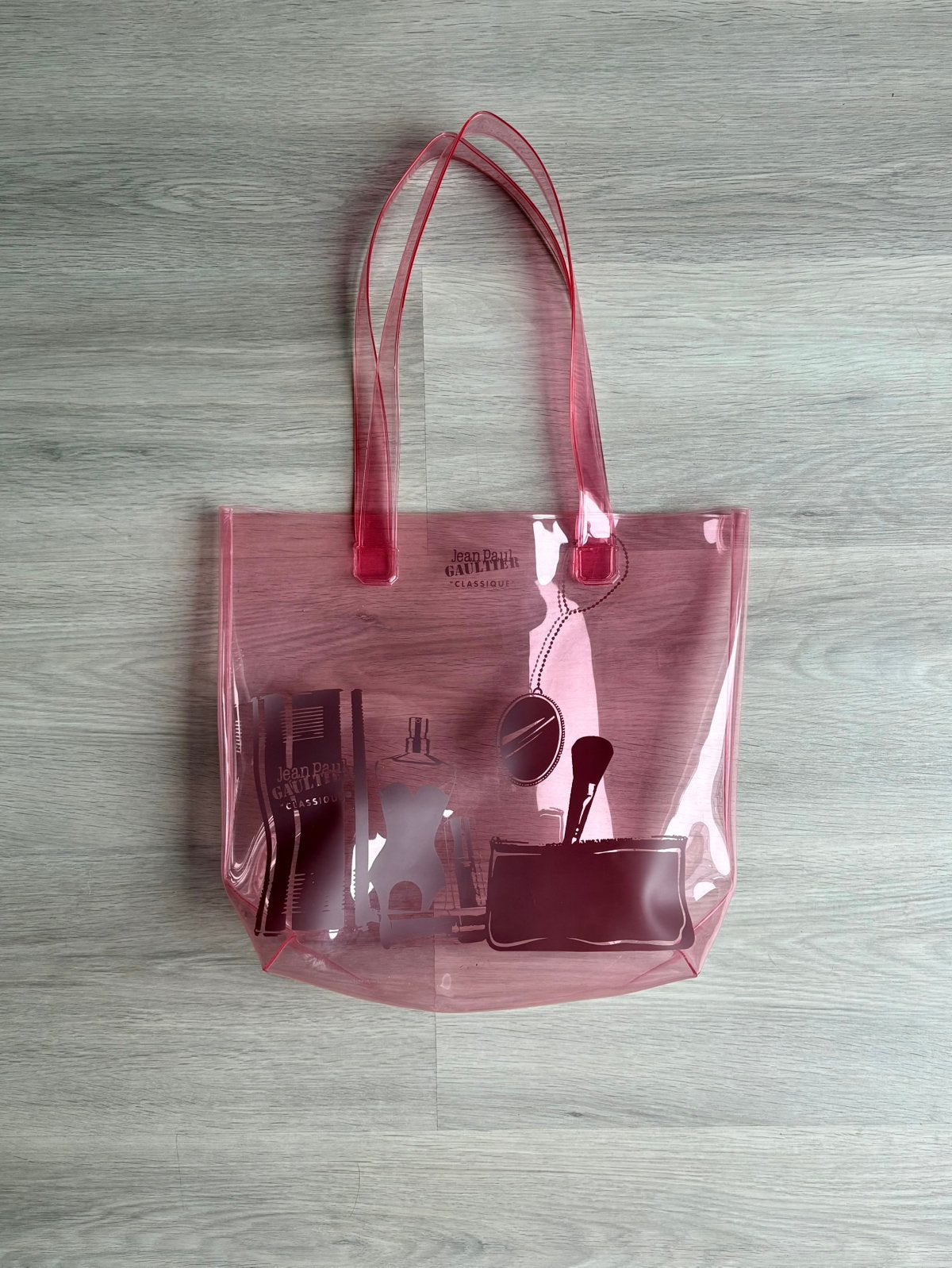 Rare Vintage Jean Paul Gaultier "Classique" Tote Bag - Pink, Ophalen of Verzenden, Zo goed als nieuw, Roze, Schoudertasje