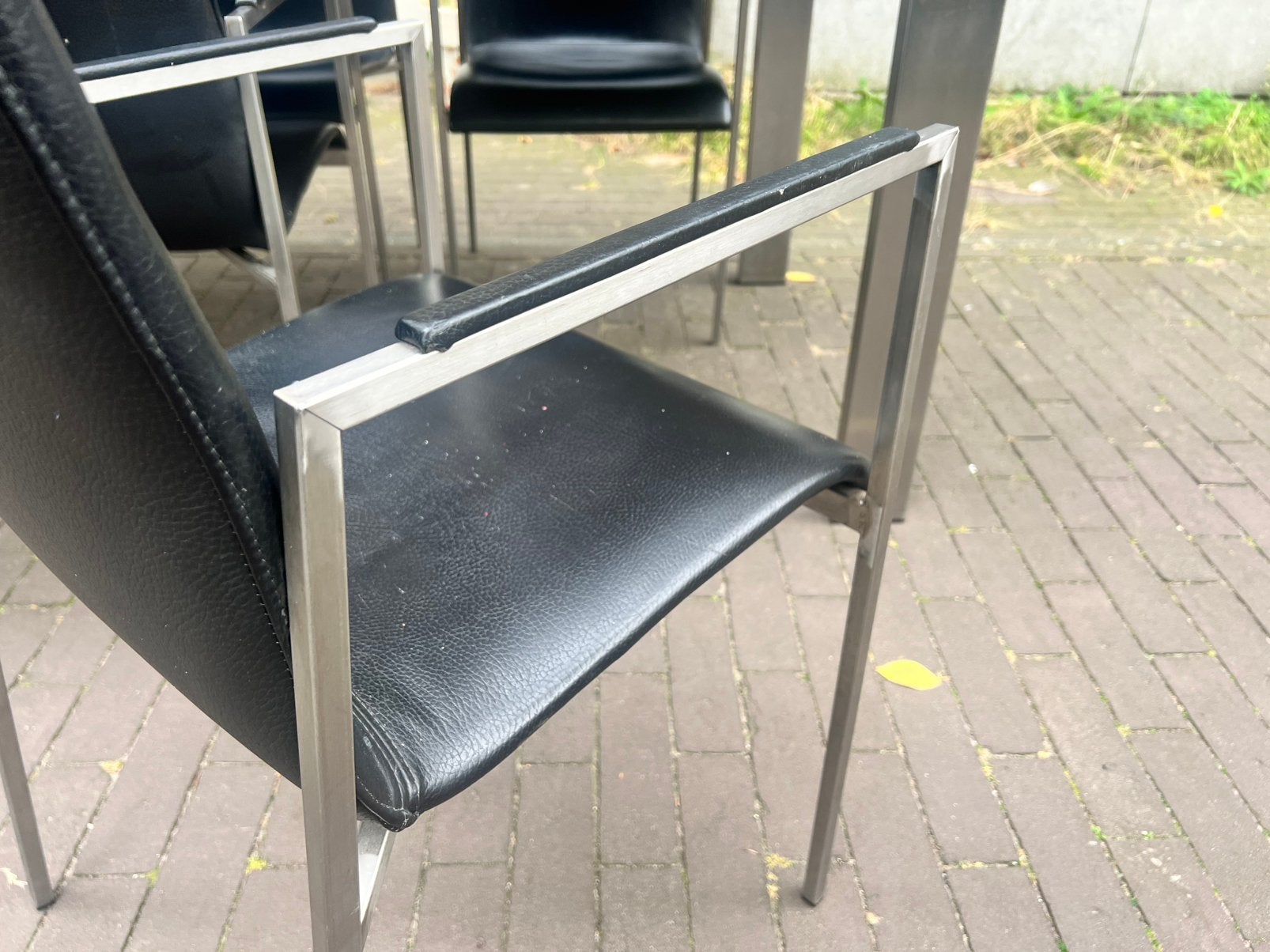 Foto 5 van Design eettafel met 6 stoelen 220x90