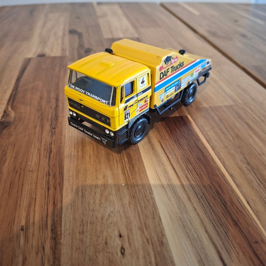 DAF,S RALLY TRUCKS DAKAR VOOR LIEF HEBBER /VERZAMELAAR ., Hobby en Vrije tijd, Modelauto's | 1:50, Verzenden, Nieuw, Bus of Vrachtwagen
