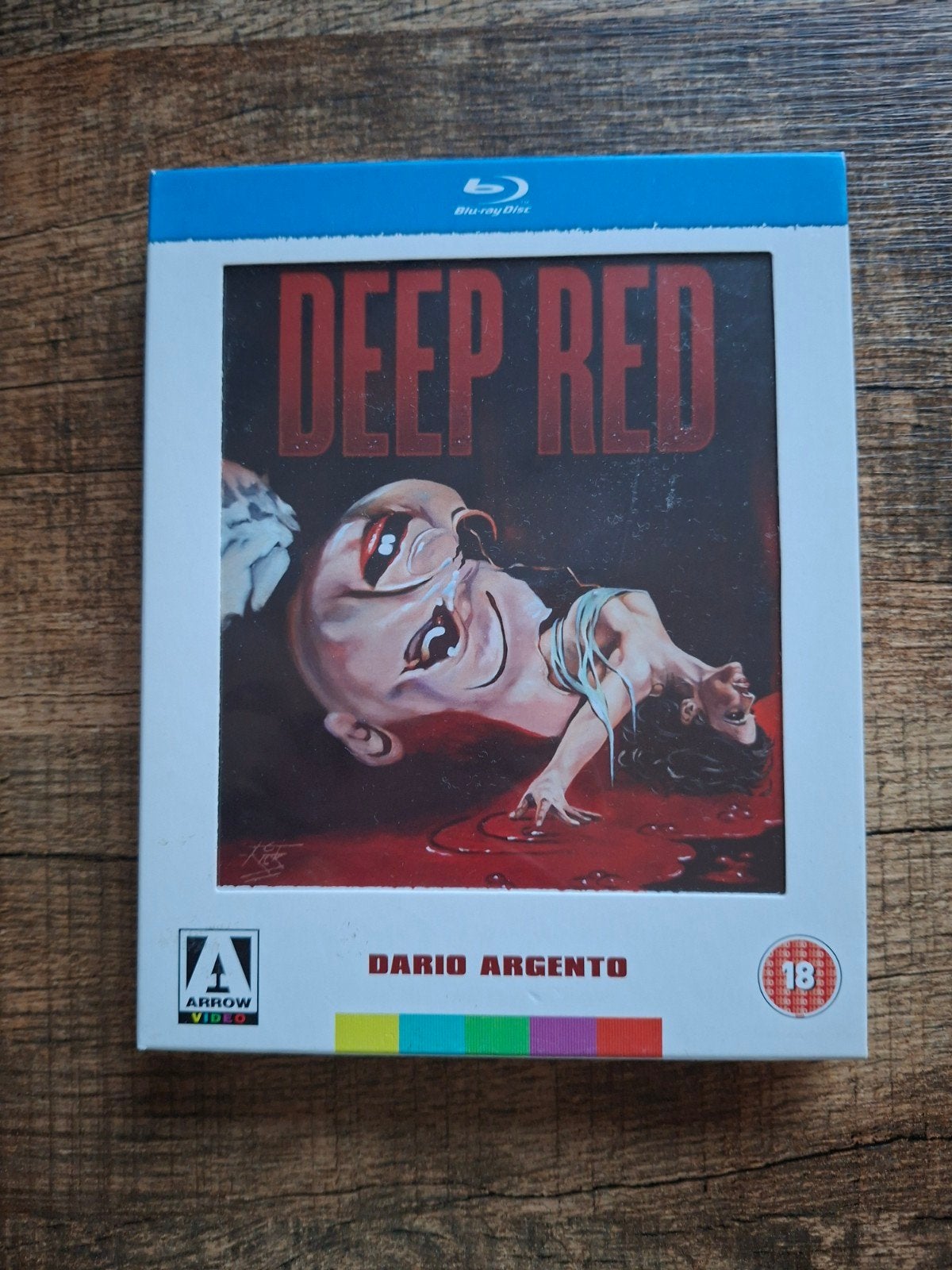 Deep Red (Profondo Rosso) Blu-ray - Dario Argento, Vanaf 18 jaar, Psychologische thriller, Engels, Engels