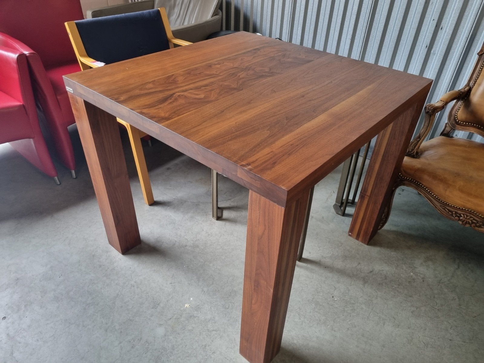 tafel 90 x 90 Bert Plantagie, Ophalen, Gebruikt, 50 tot 100 cm, Vierkant