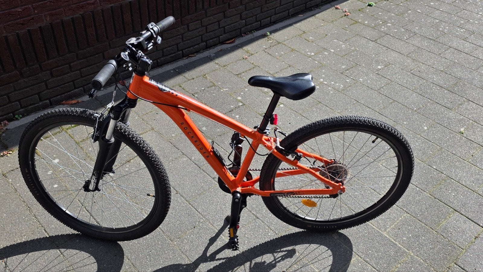 Rockrider 26 inch ST 500 Mountainbike, Velgrem, Versnellingen, Zo goed als nieuw, Rockrider ST500