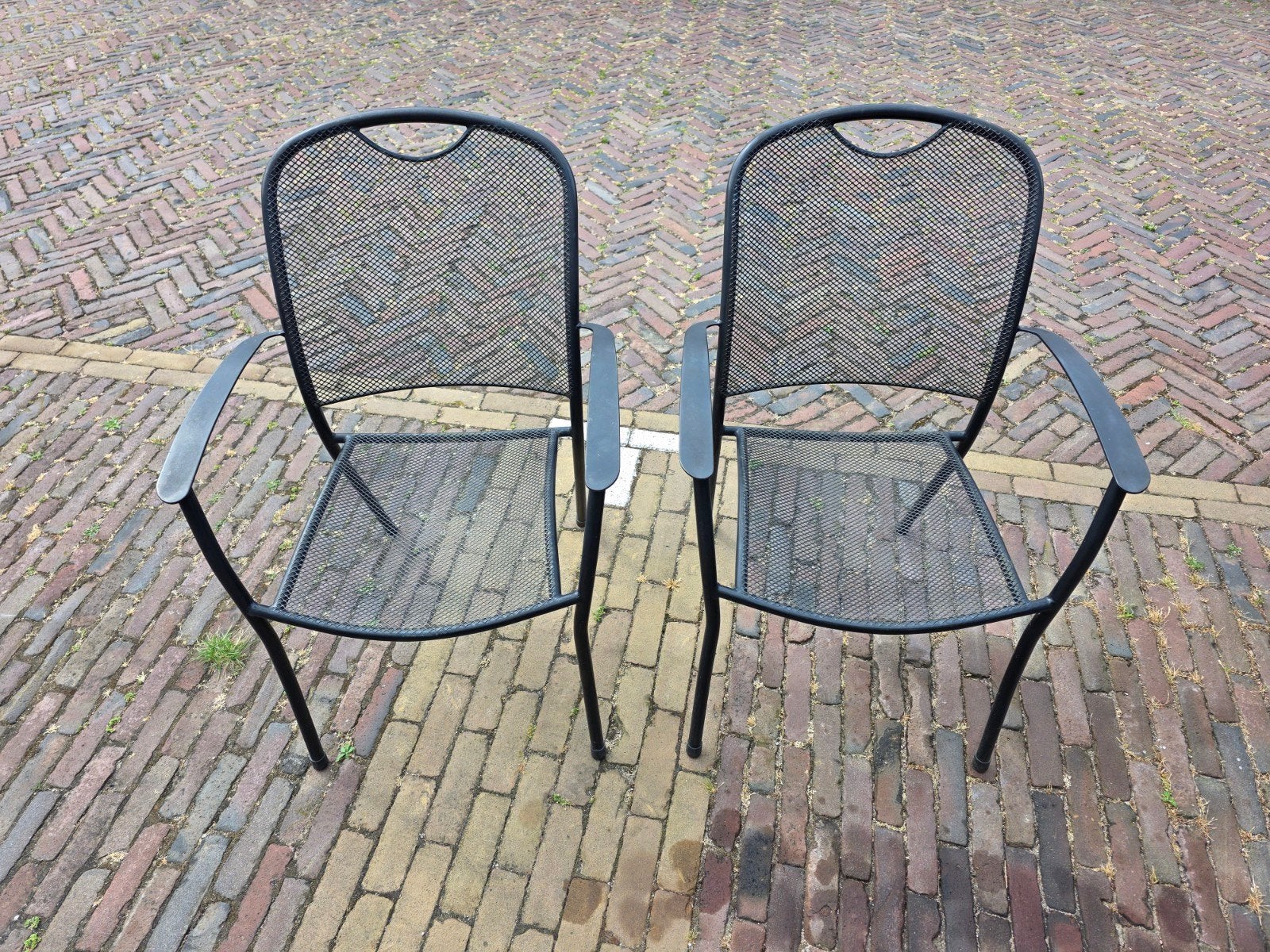 kettler stoelen, Tuin en Terras, Ophalen of Verzenden, Zo goed als nieuw, Metaal, Stapelbaar