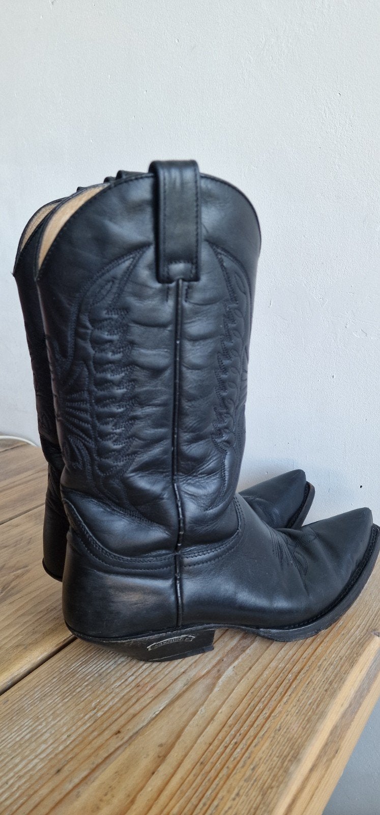 Sendra boots maat 38, Zwart, Ophalen of Verzenden, Zo goed als nieuw, Hoge laarzen