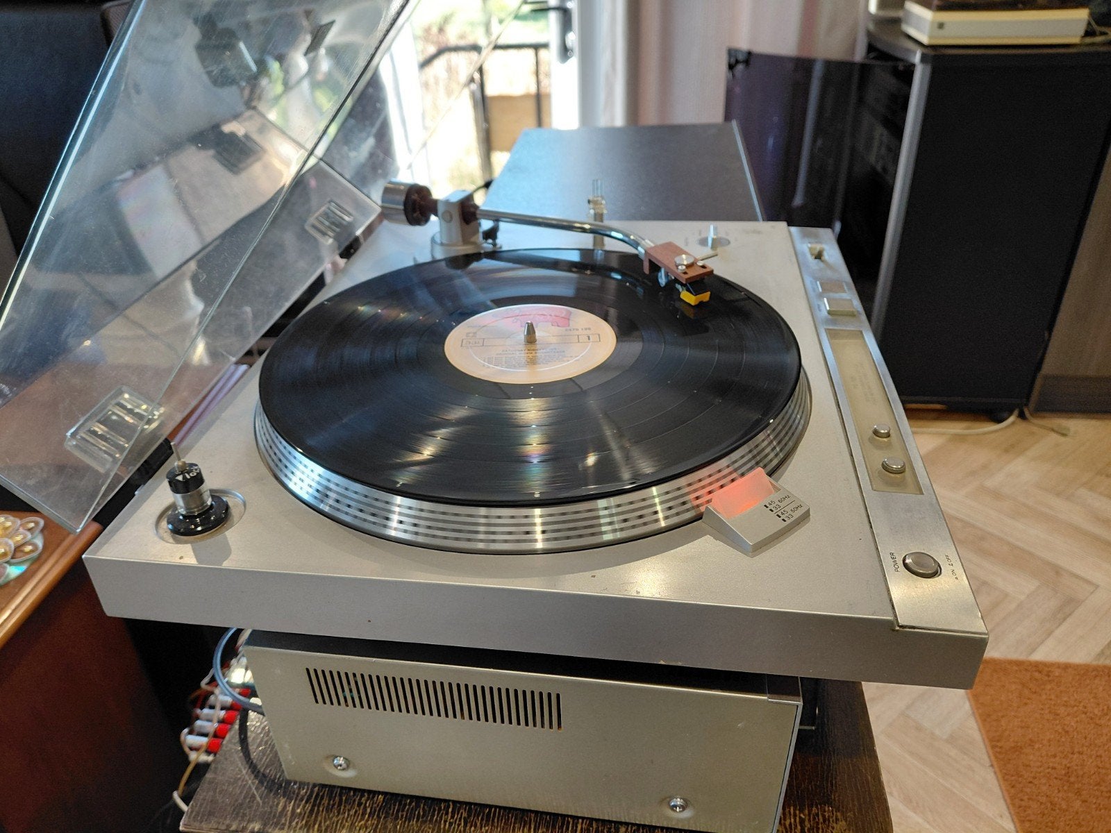 zware Sony PS-T25 volautomatische platenspeler, Ophalen of Verzenden, Gebruikt, Sony, Automatisch