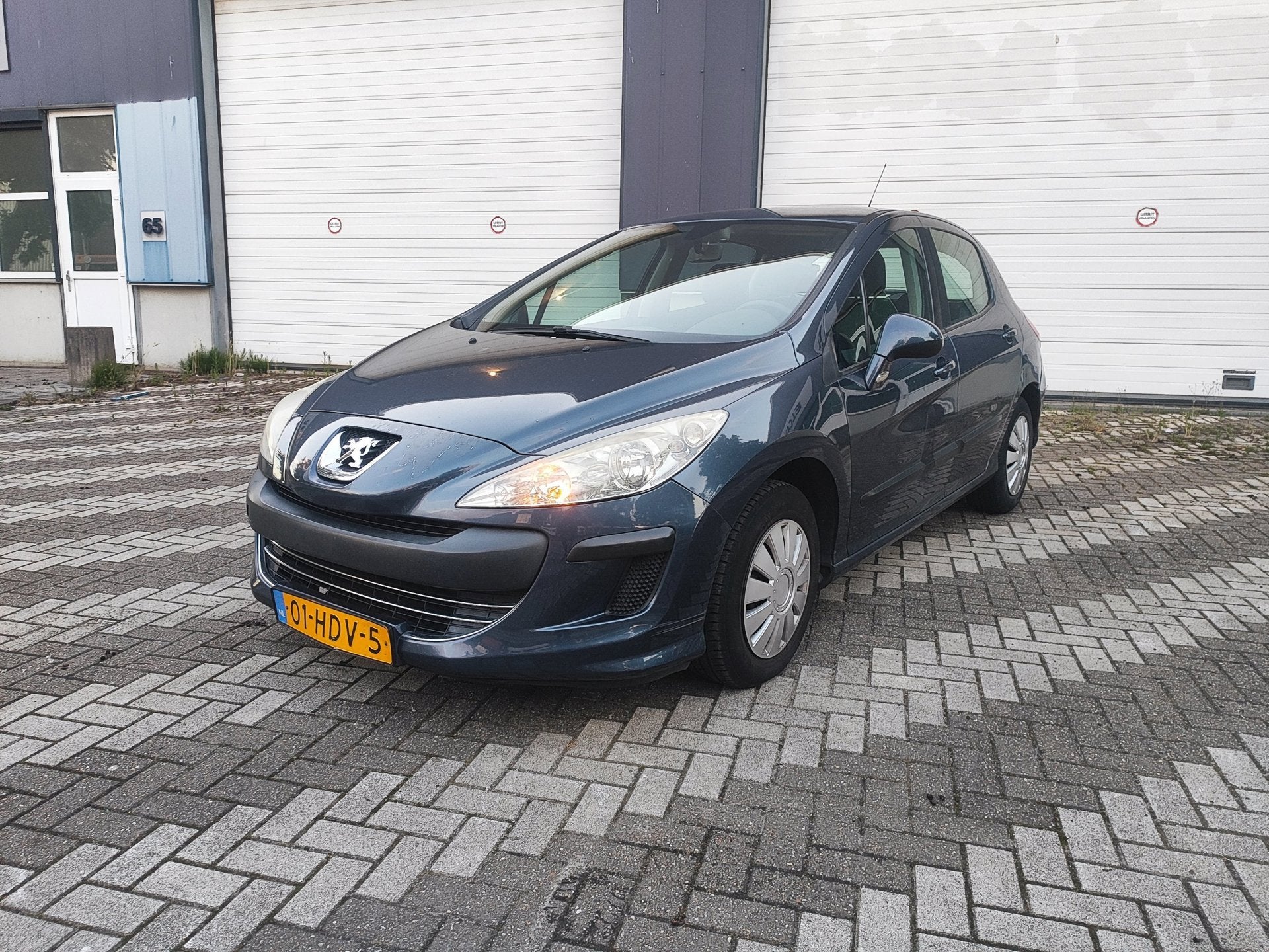 Peugeot 308 1.4 VTi X-line Airco! Nap!, Gebruikt, Zwart, Origineel Nederlands, Bedrijf