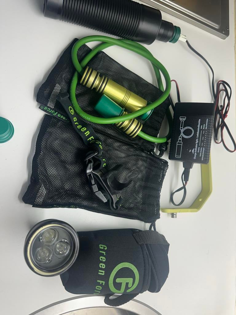 Green Force duiklamp, Ophalen of Verzenden, Gebruikt, Duiklamp