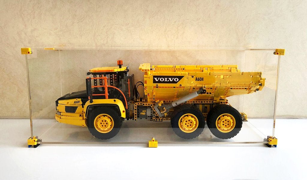 Showcase voor 42114 Volvo Articulated Hauler 6X6 Nieuw, Ophalen of Verzenden, Nieuw, Jongen of Meisje