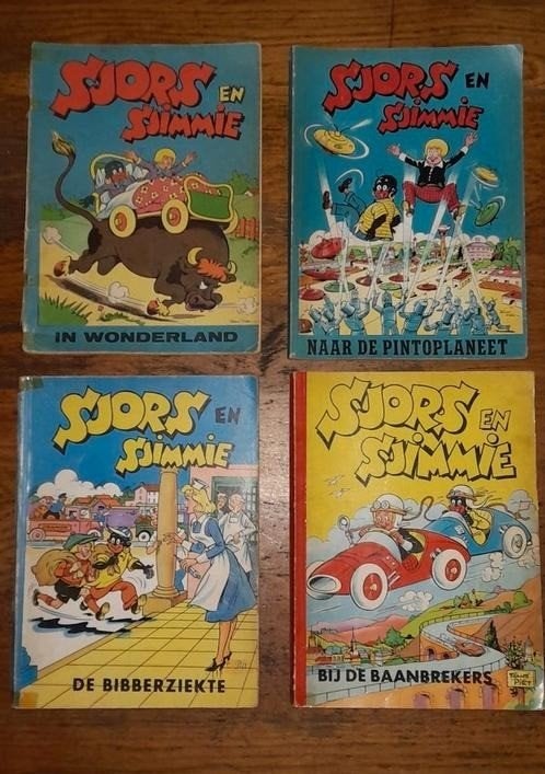 13 x stripboeken van Sjors en Sjimmie en weekbladeren, Boeken, Stripboeken, Meerdere stripboeken, Ophalen of Verzenden, Gelezen