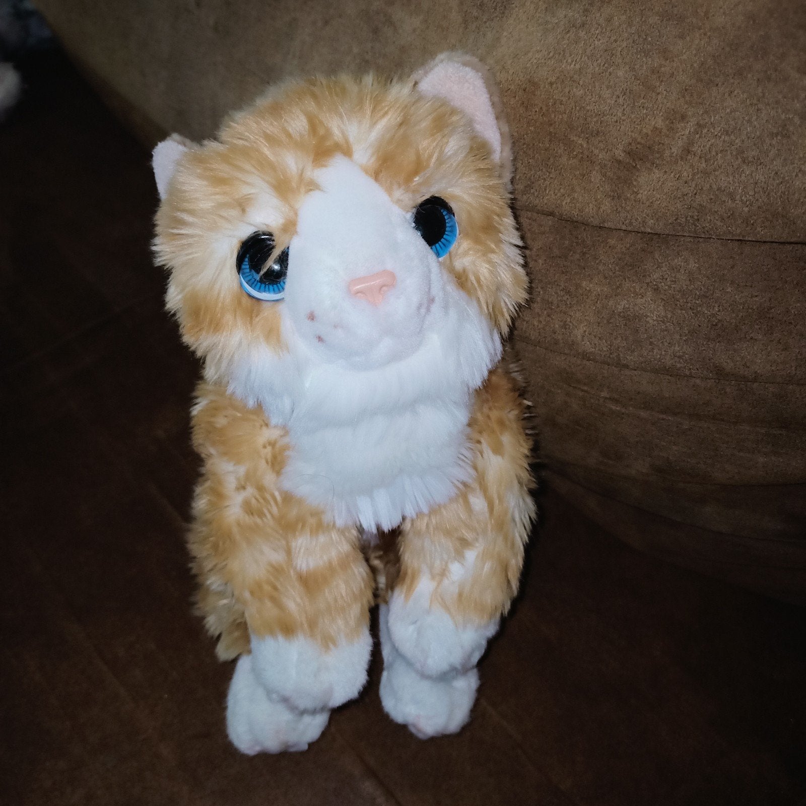 Keel toys oranje witte poes / kat., Oranje, Overige merken, Wasbaar, Ophalen of Verzenden