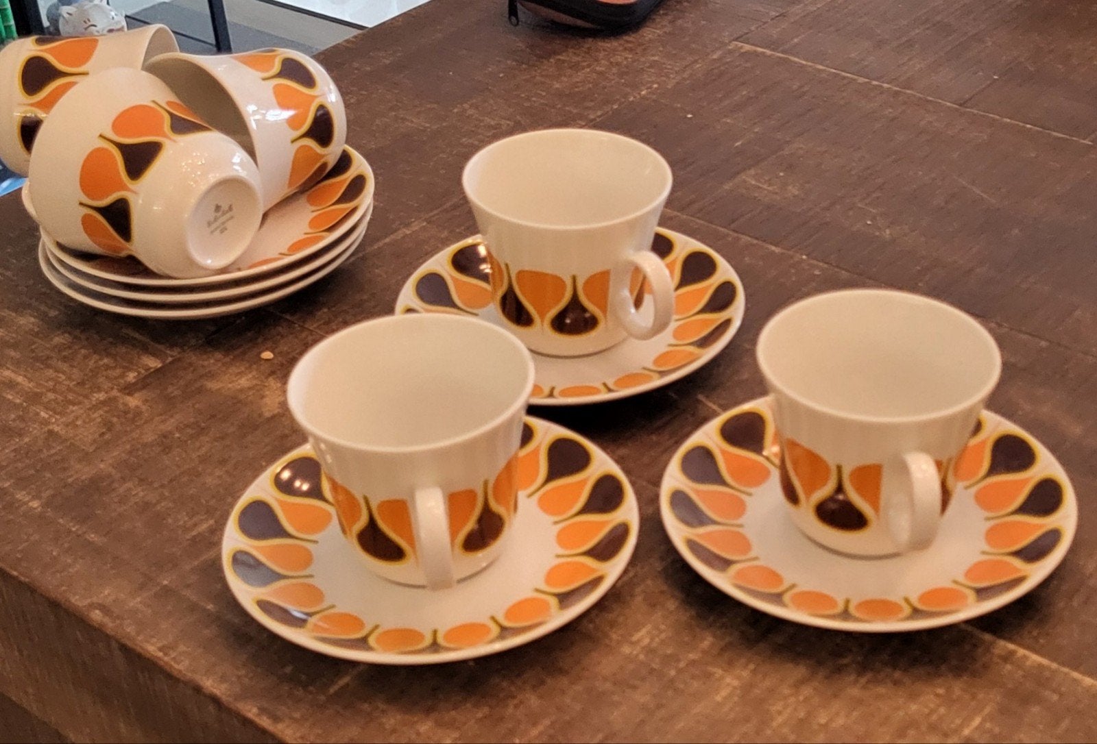 Vintage Eschenbach Bavaria Germany kop en schotel set, Ophalen of Verzenden