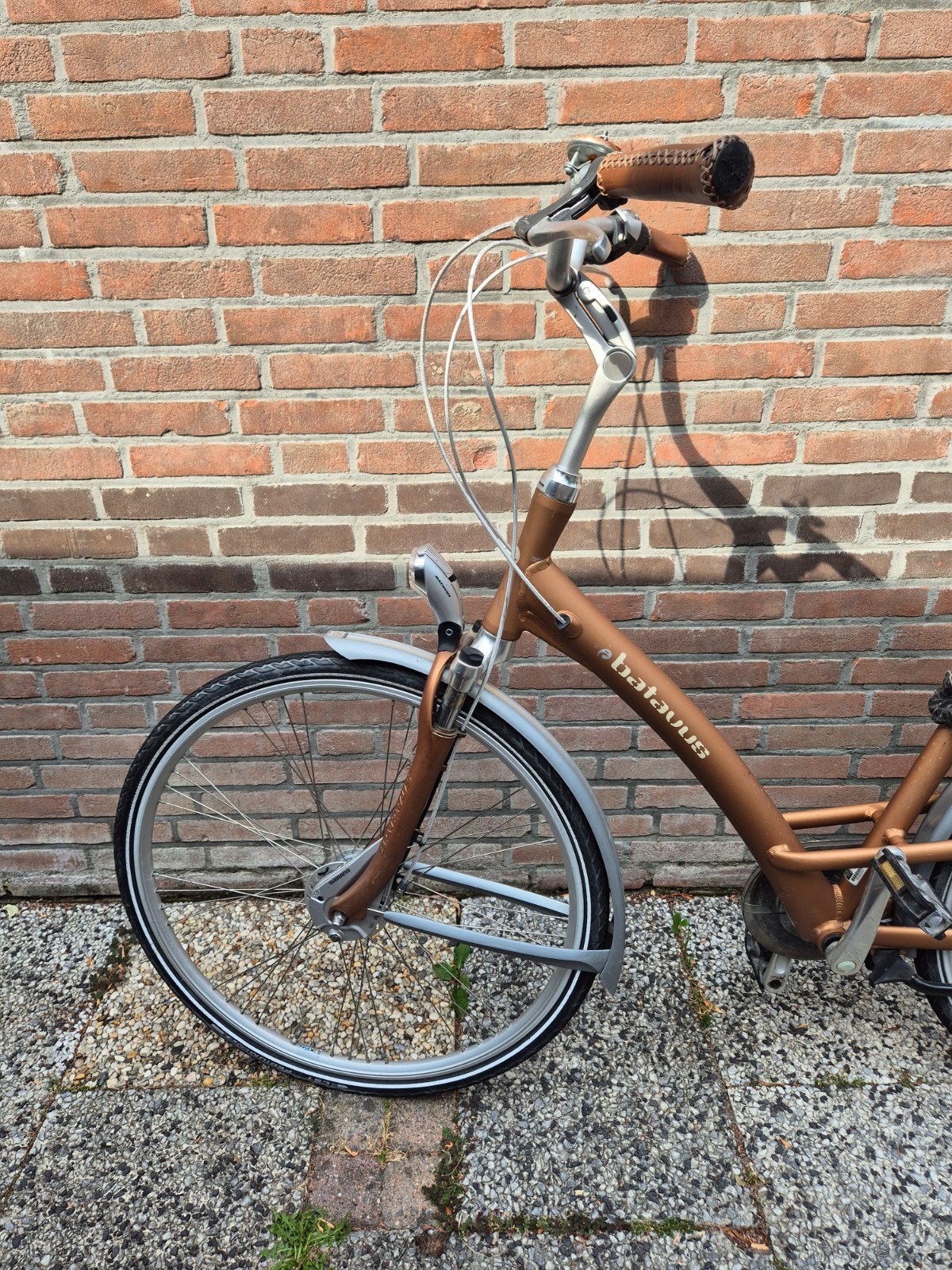 Batavus fiets met defecte verlichting en standaard, Ophalen, Gebruikt, Batavus, Versnellingen