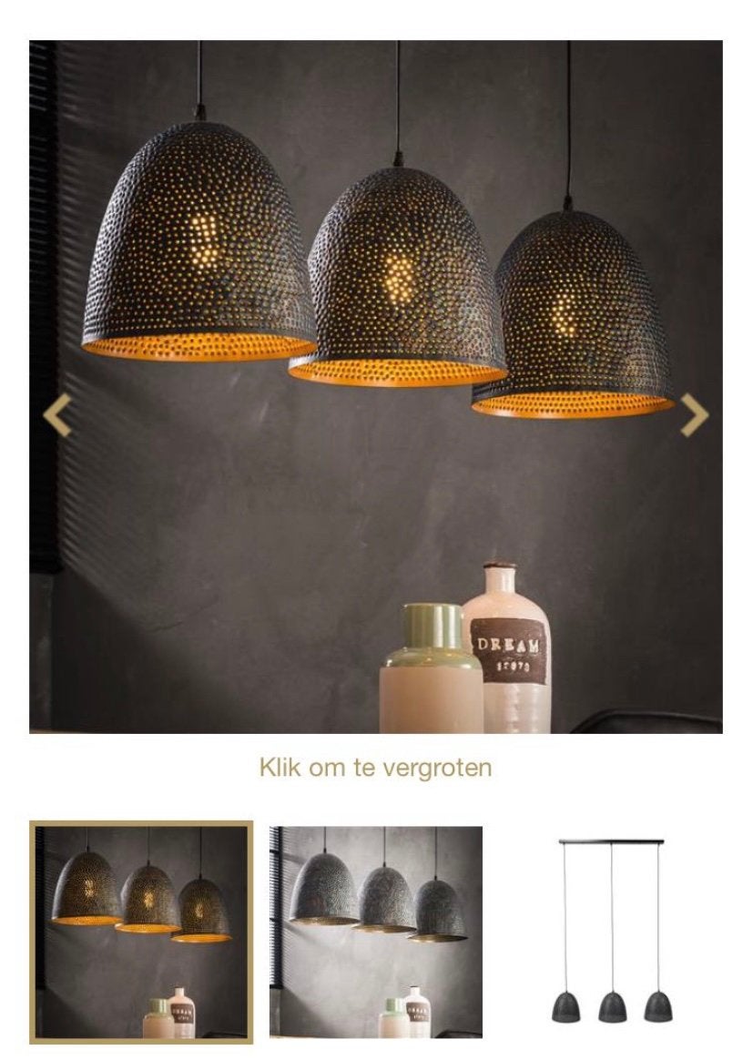Mooie Mioni-hanglampen, Ophalen, Zo goed als nieuw