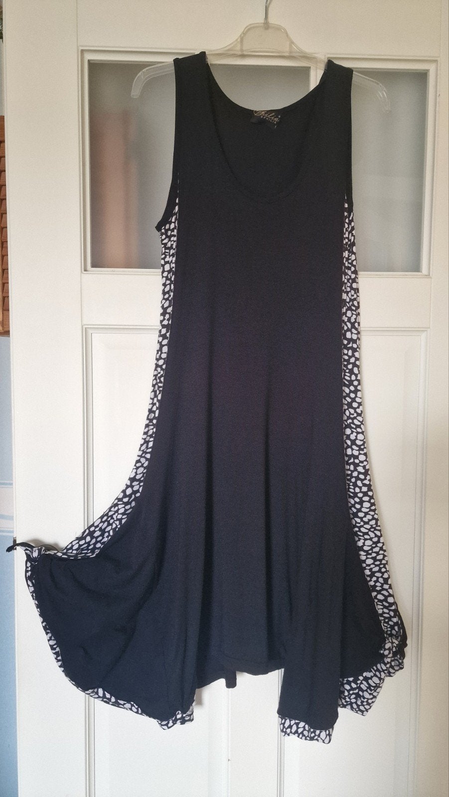 Zomerjurk Ophelia maat L, Zwart, Maat 42/44 (L), Ophalen of Verzenden, Zo goed als nieuw