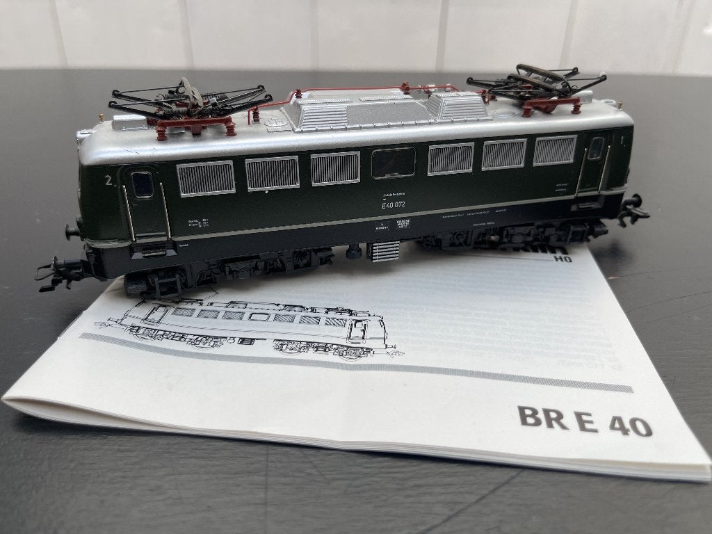 Märklin 37401.10 E-loc E 40 072 uit set 29855, Wisselstroom, Locomotief, Ophalen of Verzenden, Zo goed als nieuw
