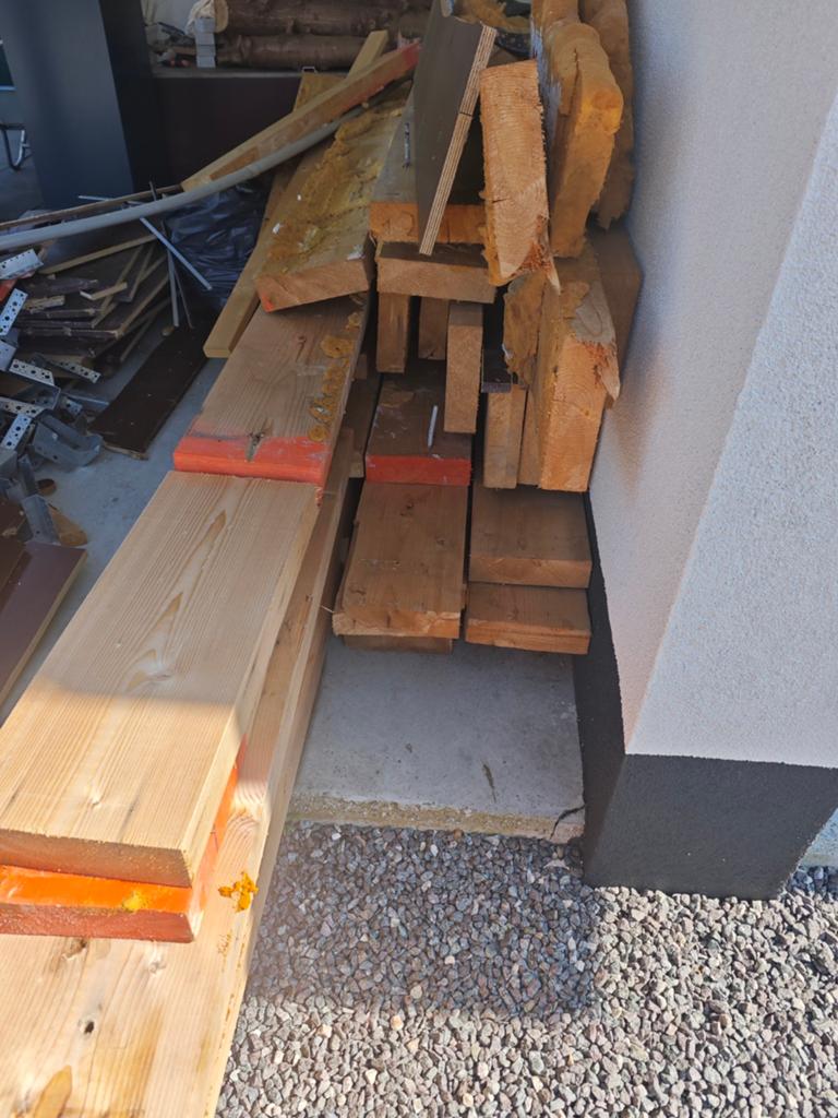 Betonplex 22 mm voor vloer - 40m2 plus balken en beugels., Doe-het-zelf en Verbouw, Hout en Planken, Gebruikt, Minder dan 25 mm