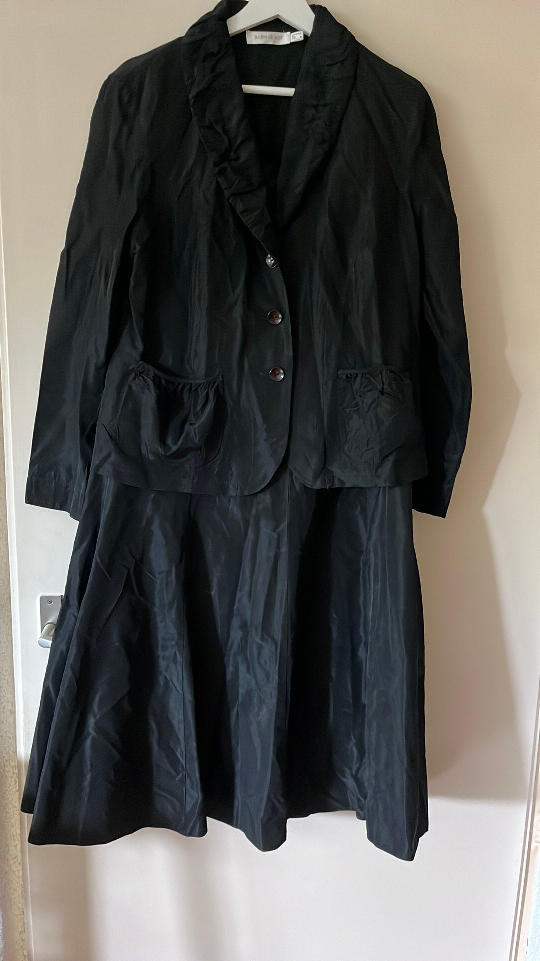 Jasje en rok -zwart maat 44. Merk  Julien le Roy, Kleding | Dames, Ophalen, Kostuum of Pak, Zwart, Maat 42/44 (L)