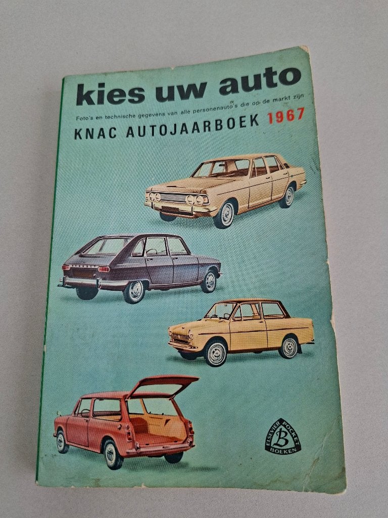 KNAC AUTO JAARBOEK 1967, Verzenden, Gelezen, Algemeen