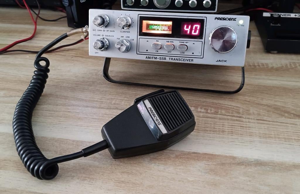 President Jack export CB Radio, Ophalen, Gebruikt, Zender en Ontvanger