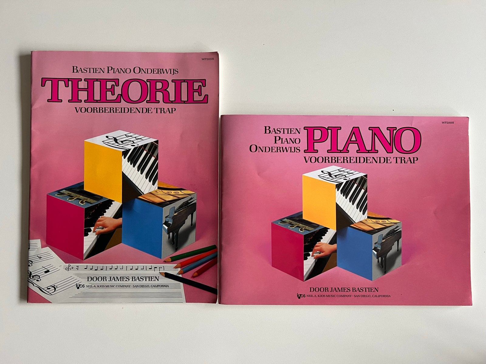 Bastien Piano Onderwijs: Theorie & Piano Voorbereidende Trap, Boeken, Ophalen of Verzenden, Gelezen, Instrument