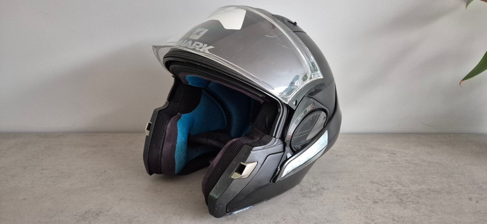 Systeemhelm Shark Evo One-2, medium, zwart, Motoren, Kleding | Motorhelmen, Ophalen, M, Systeemhelm, Shark