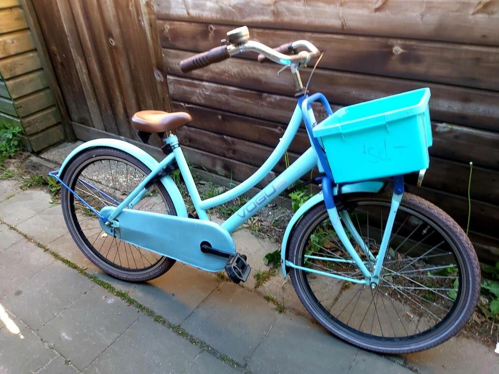 TRANSPORTER meisjesfiets 24 inch, Fietsen en Brommers, Fietsen | Meisjes, Zo goed als nieuw, 24 inch, Handrem, Terugtraprem, Ophalen