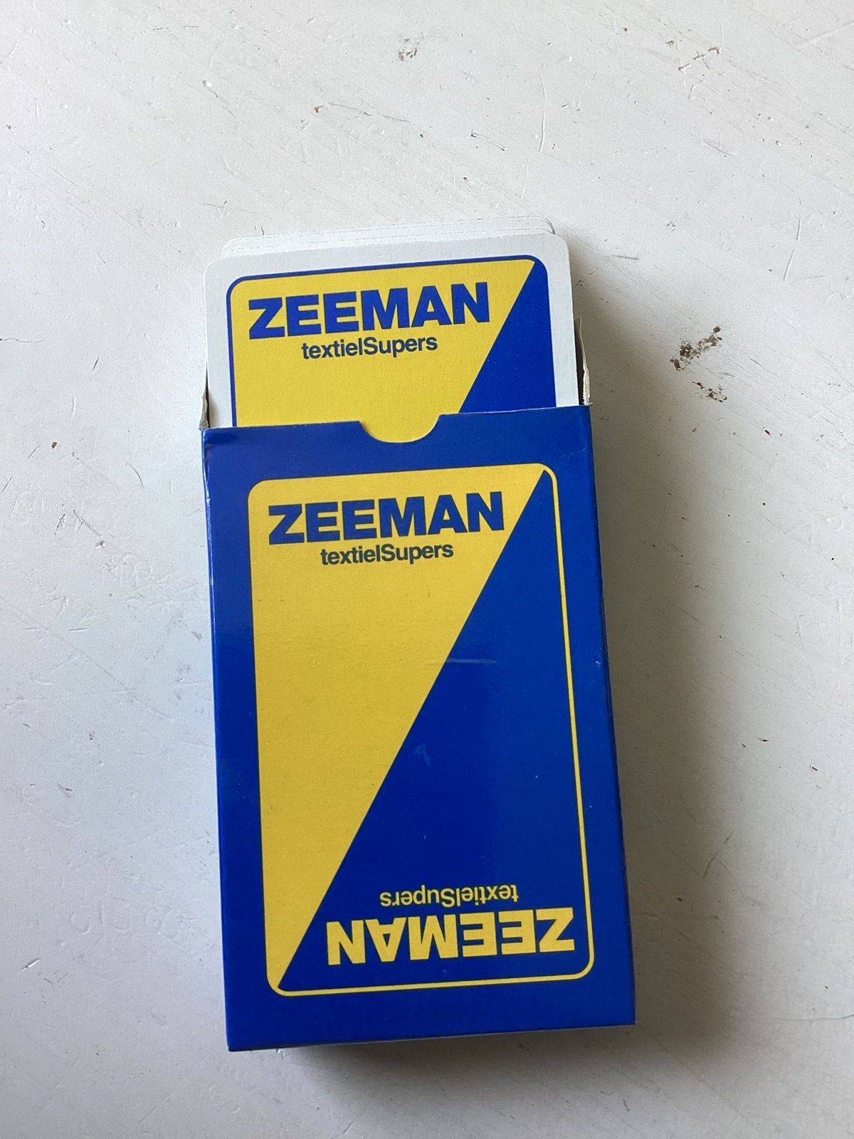 Stok kaarten/speelkaarten Zeeman, Verzamelen, Verzenden, Zo goed als nieuw, Overige typen