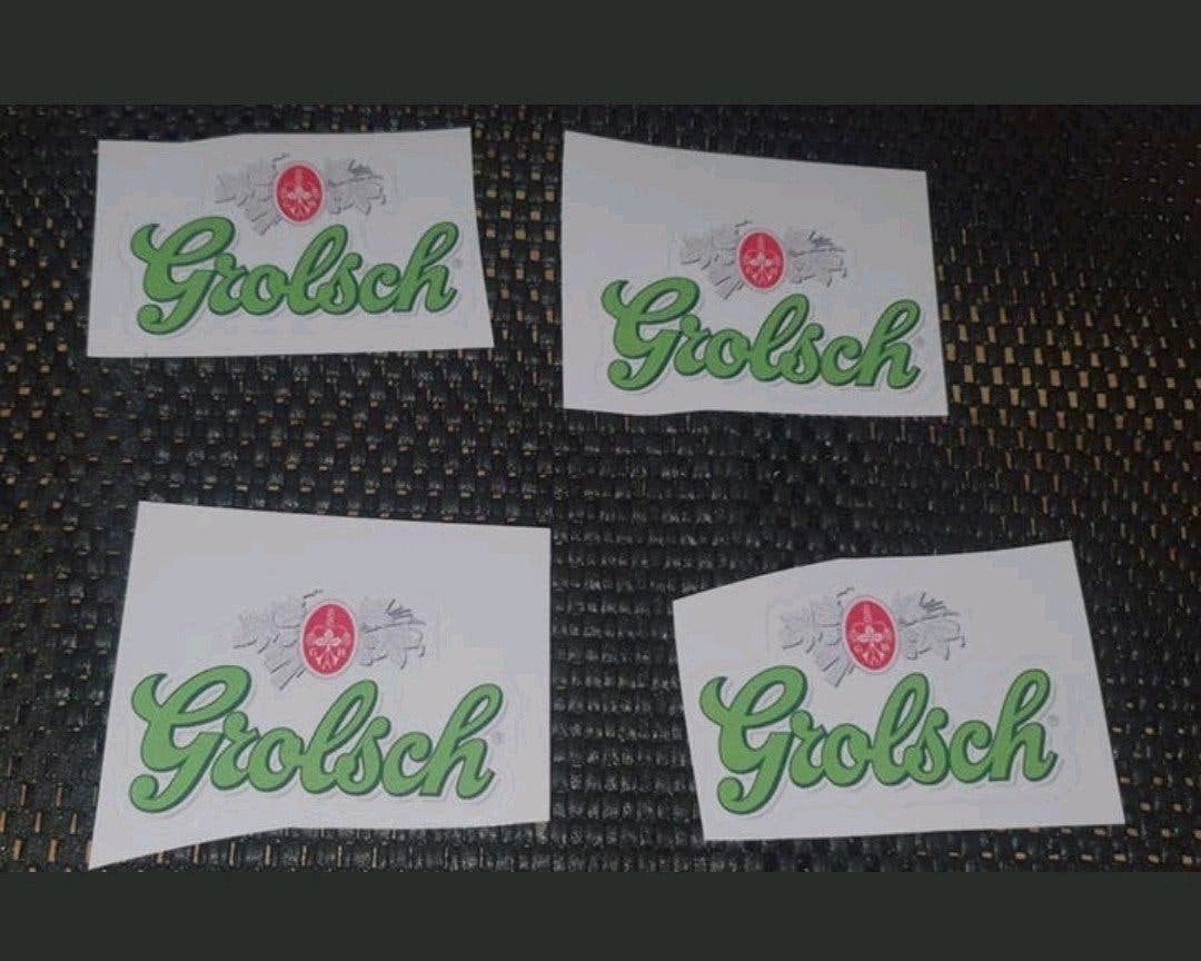 grolsch stickers €1.50 per stuk, Ophalen of Verzenden, Nieuw, Grolsch