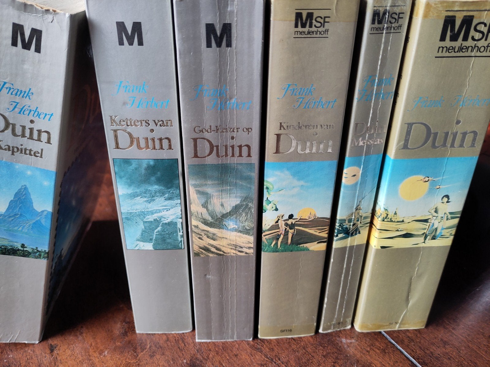 Dune / Duin zesdelige boeken serie van Frank Herbert, Ophalen of Verzenden, Gelezen, Frank Herbert
