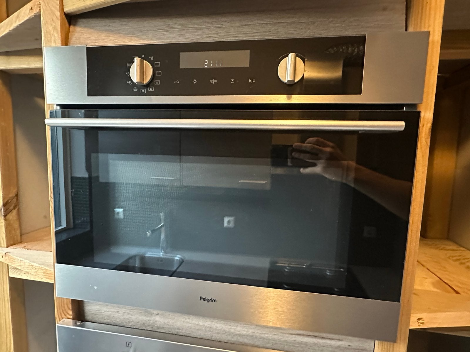 Pelgrim Inbouw Combi-oven - 555x445x547mm, Ophalen, 45 tot 50 cm, Gebruikt, Pelgrim